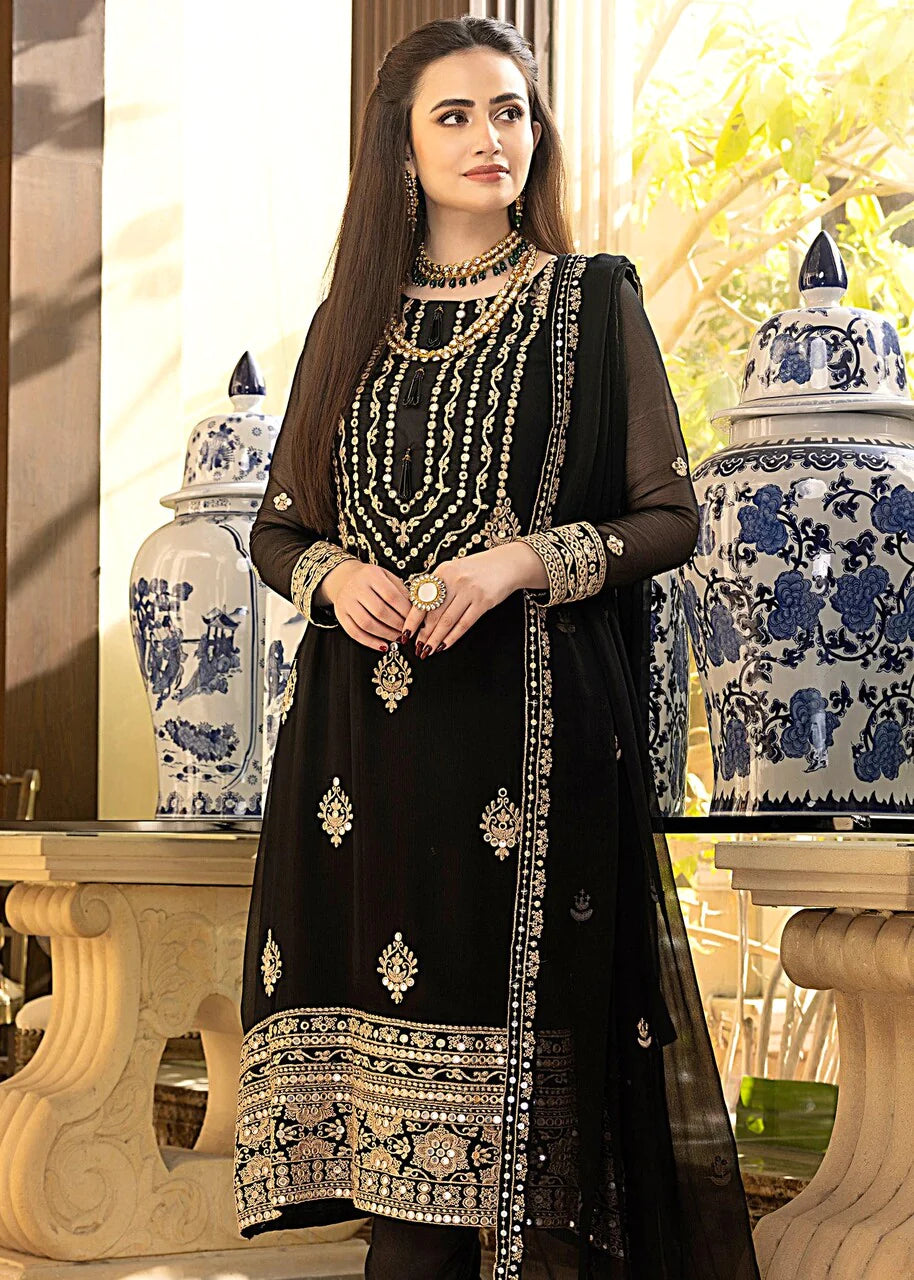 Merakish By Shahzeb Textile Luxury Embroidered Collection