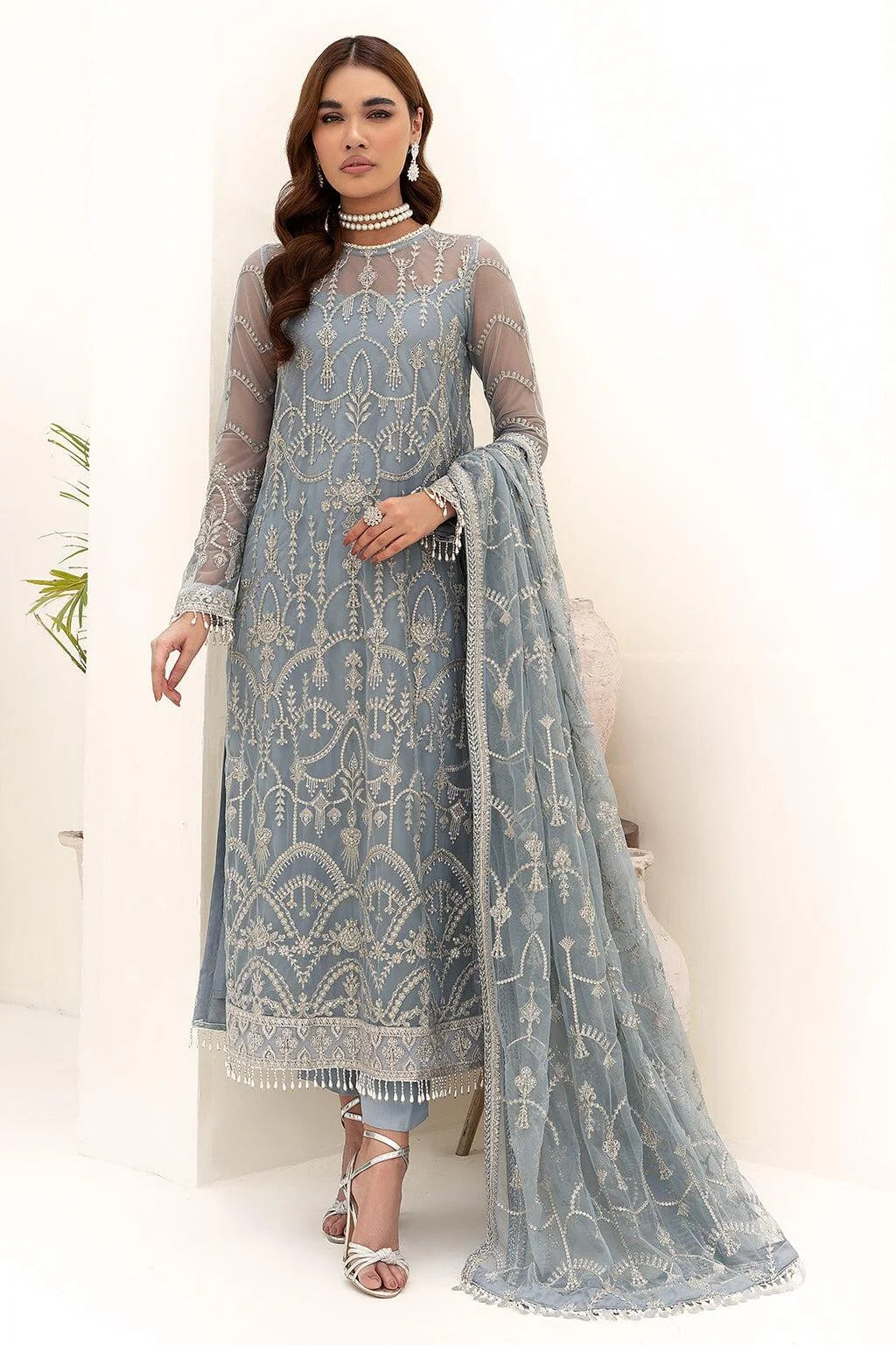 Nazneen by Zarif Original Party Wear Ready to Ship