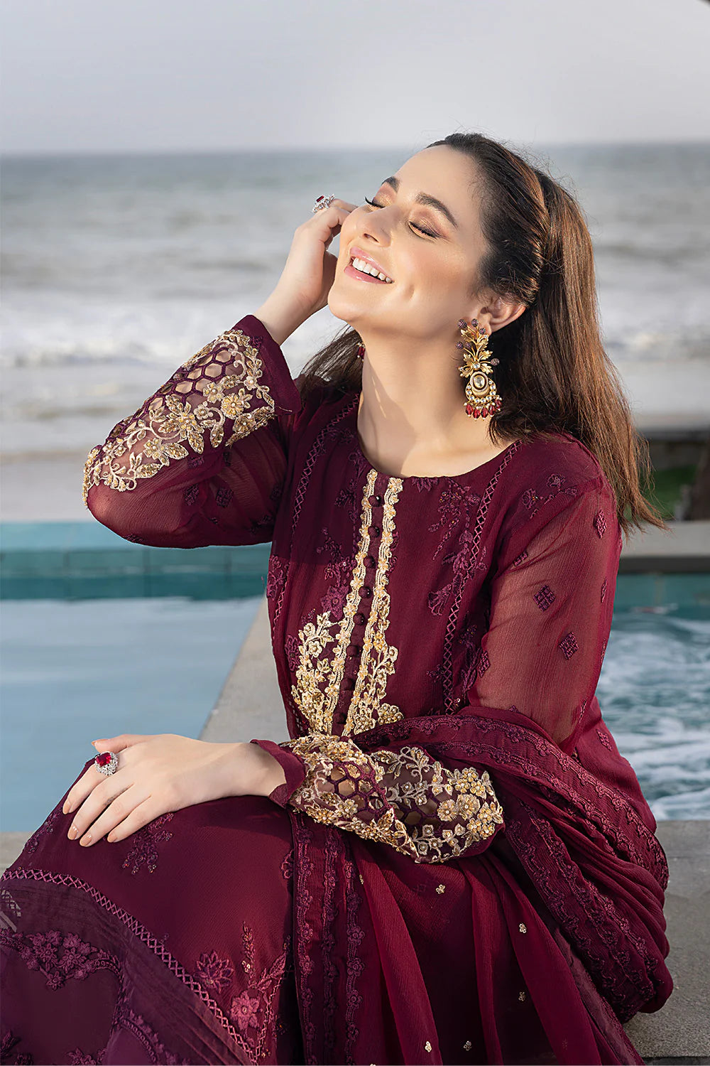 Azure Luxury Embroidered Collection