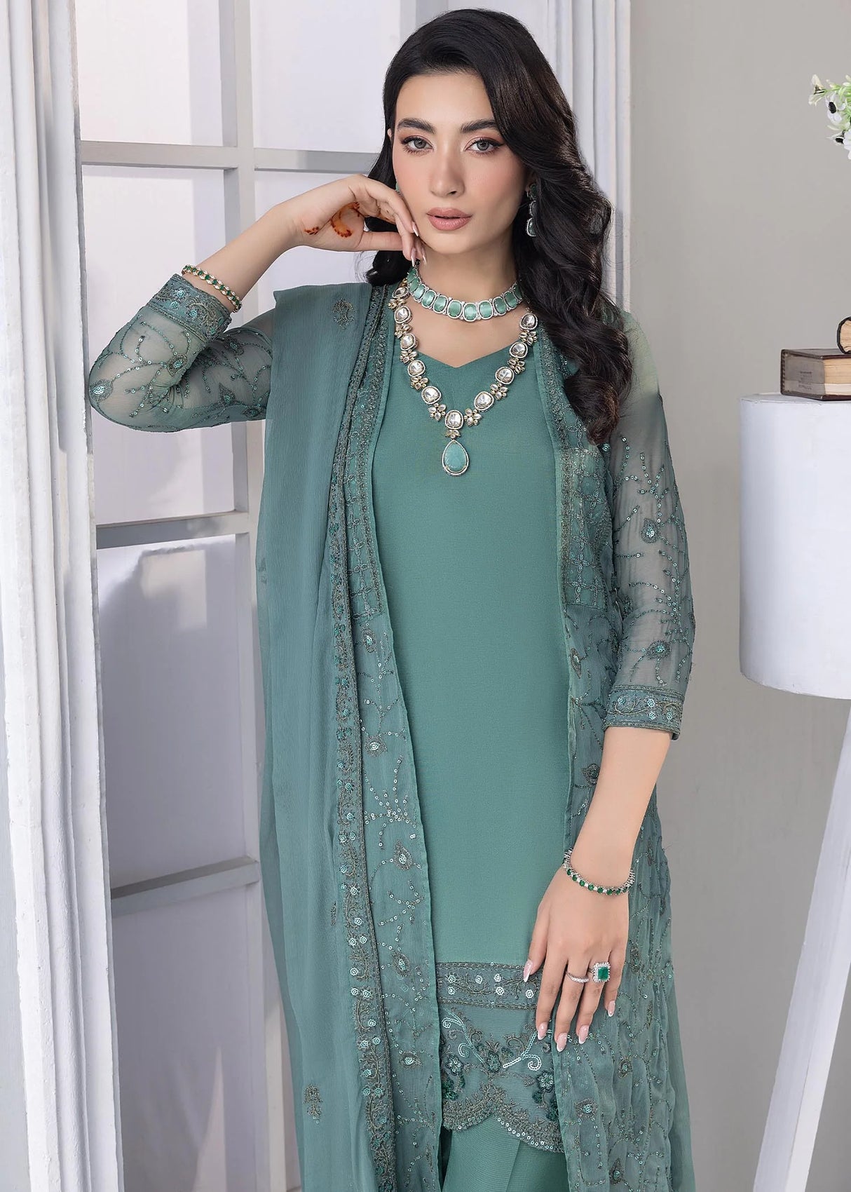 Merakish By Shahzeb Textile Luxury Embroidered Collection