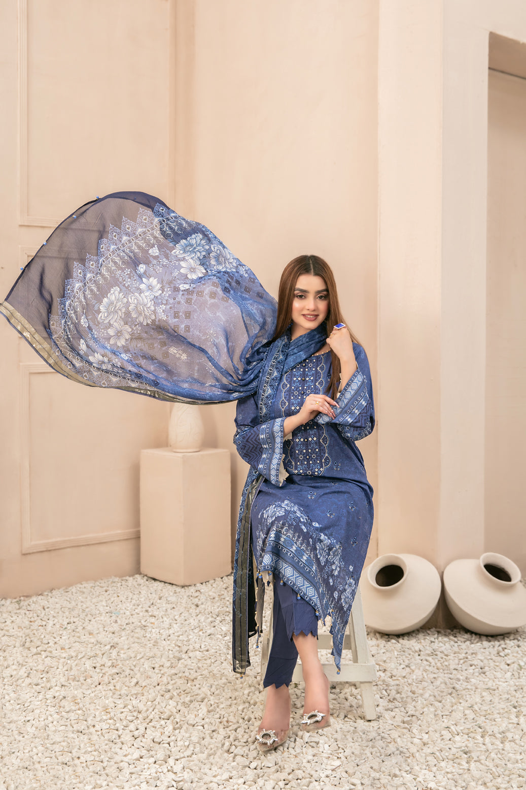 Laleh By Tawakkal Embroidered Lawn Collection