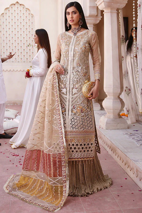 Lemilsa By Maryam's Chiffon Embroidered Collection