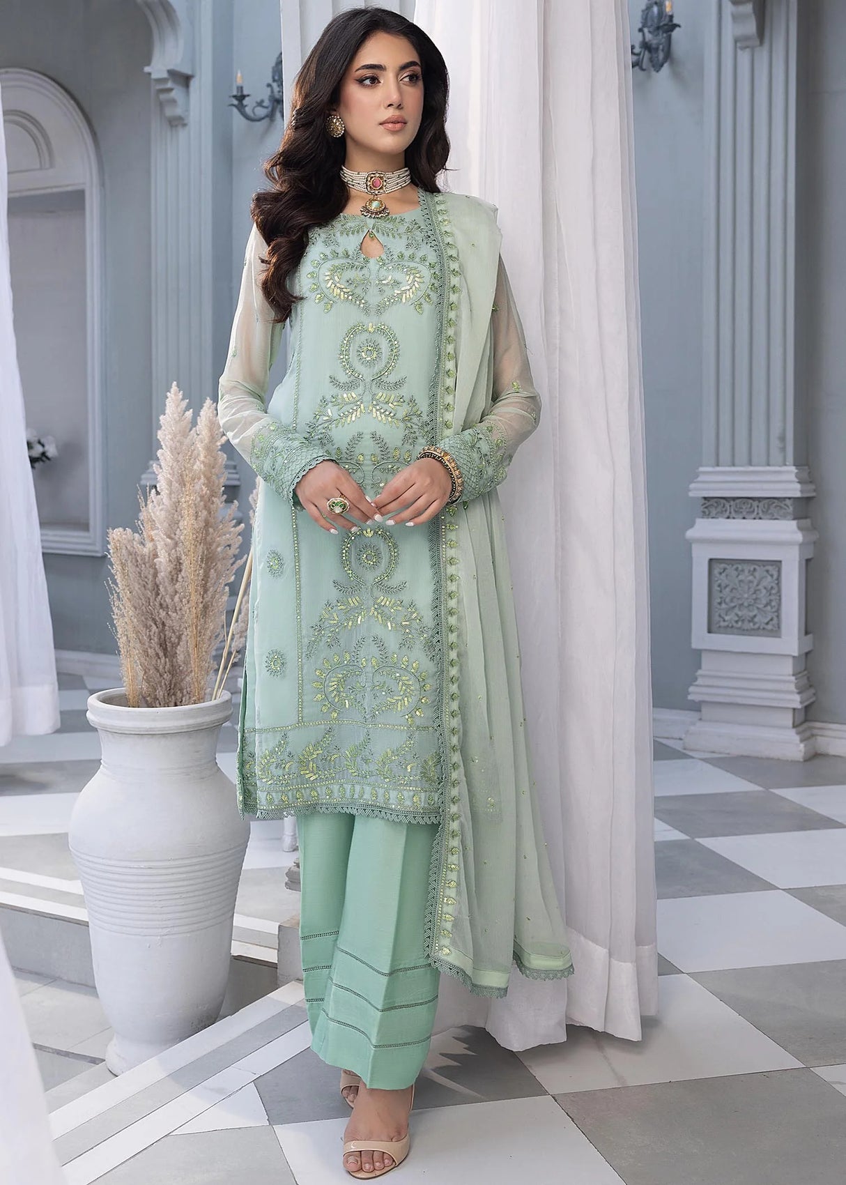 Merakish By Shahzeb Textile Luxury Embroidered Collection