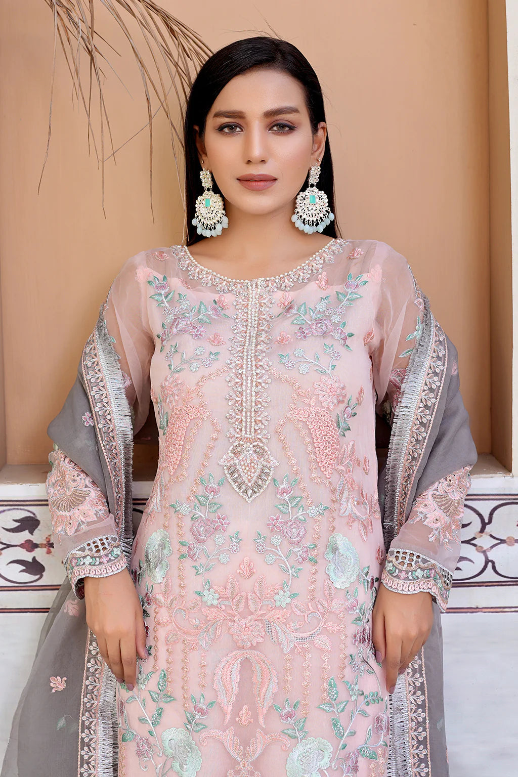 Lemilsa By Maryam's Chiffon Embroidered Collection