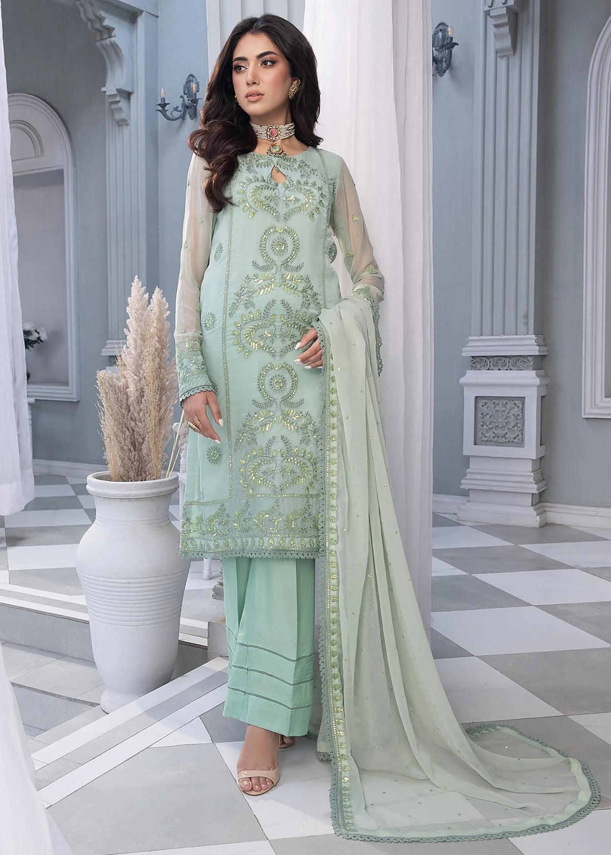 Merakish By Shahzeb Textile Luxury Embroidered Collection