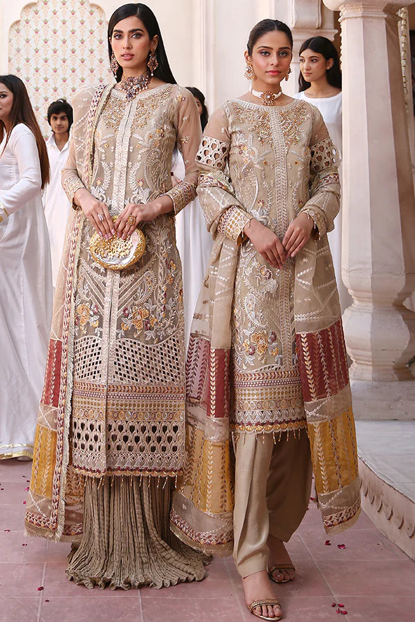 Lemilsa By Maryam's Chiffon Embroidered Collection