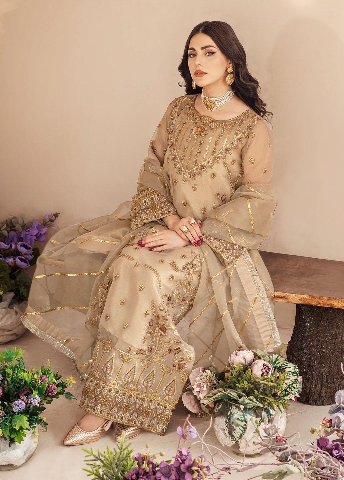 Zainab By Mashq Luxury Embroidered Collection