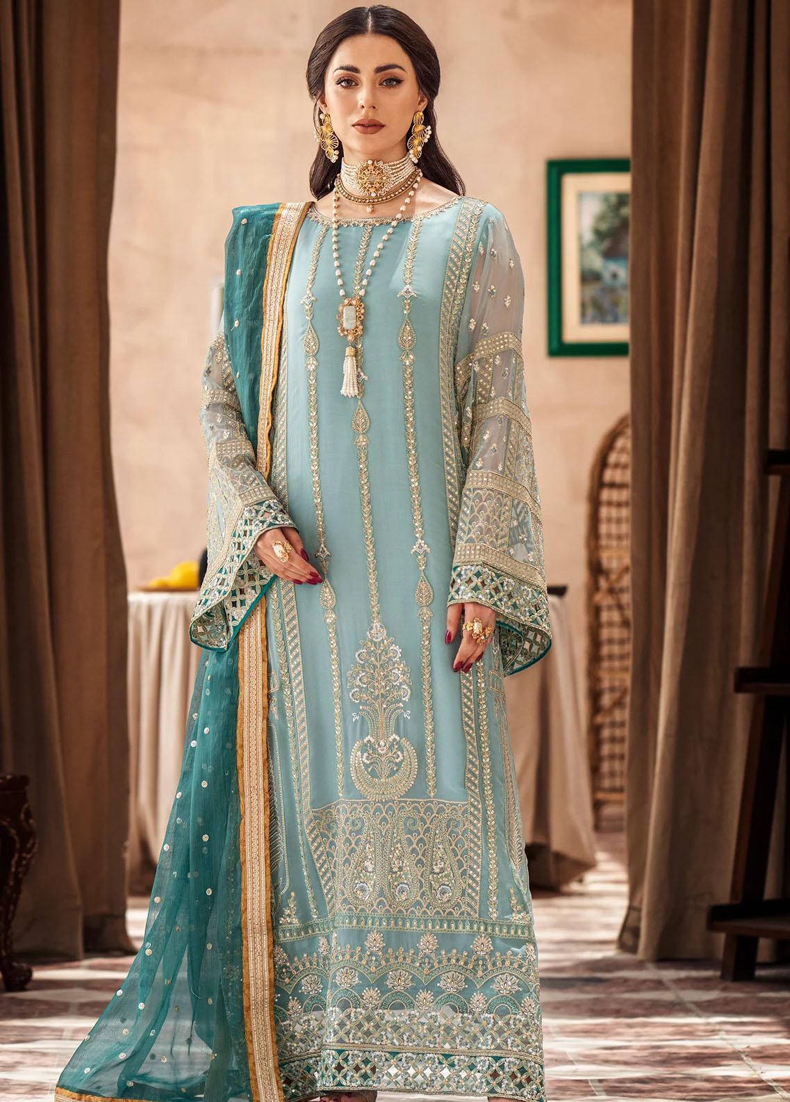 Zainab By Mashq Luxury Embroidered Collection
