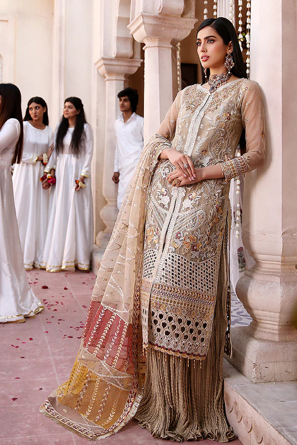 Lemilsa By Maryam's Chiffon Embroidered Collection