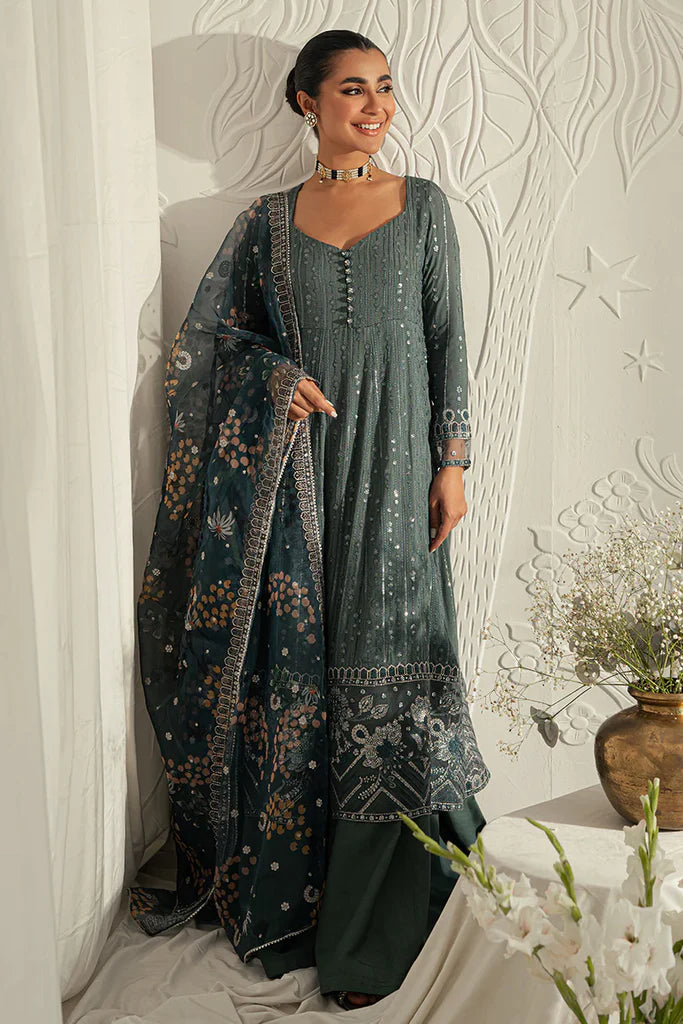 Cross Stitch Chiffon Embroidered Collection