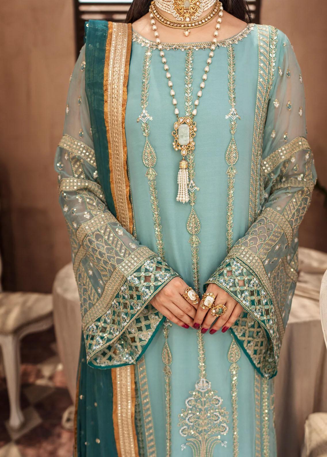 Zainab By Mashq Luxury Embroidered Collection