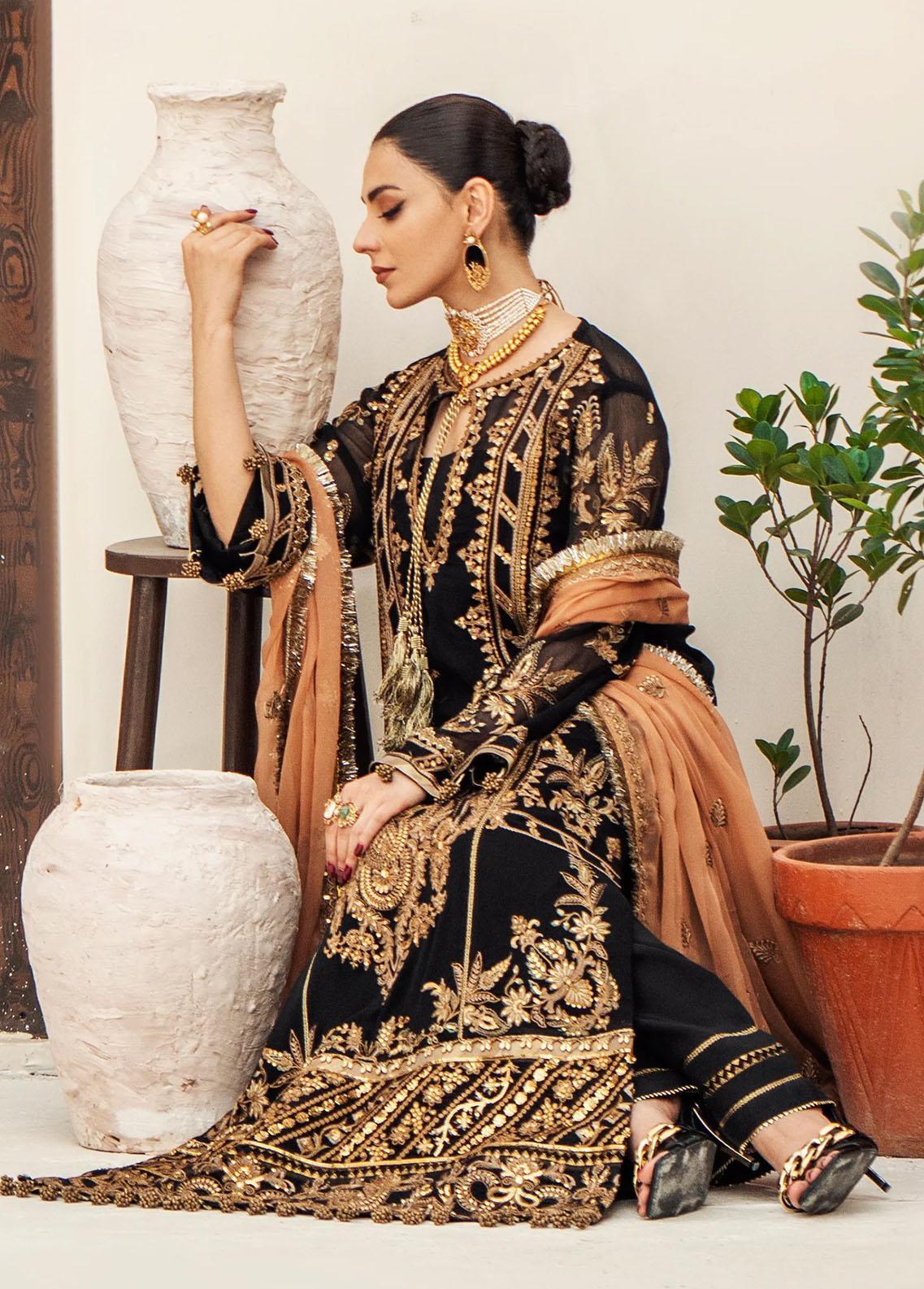 Zainab By Mashq Luxury Embroidered Collection