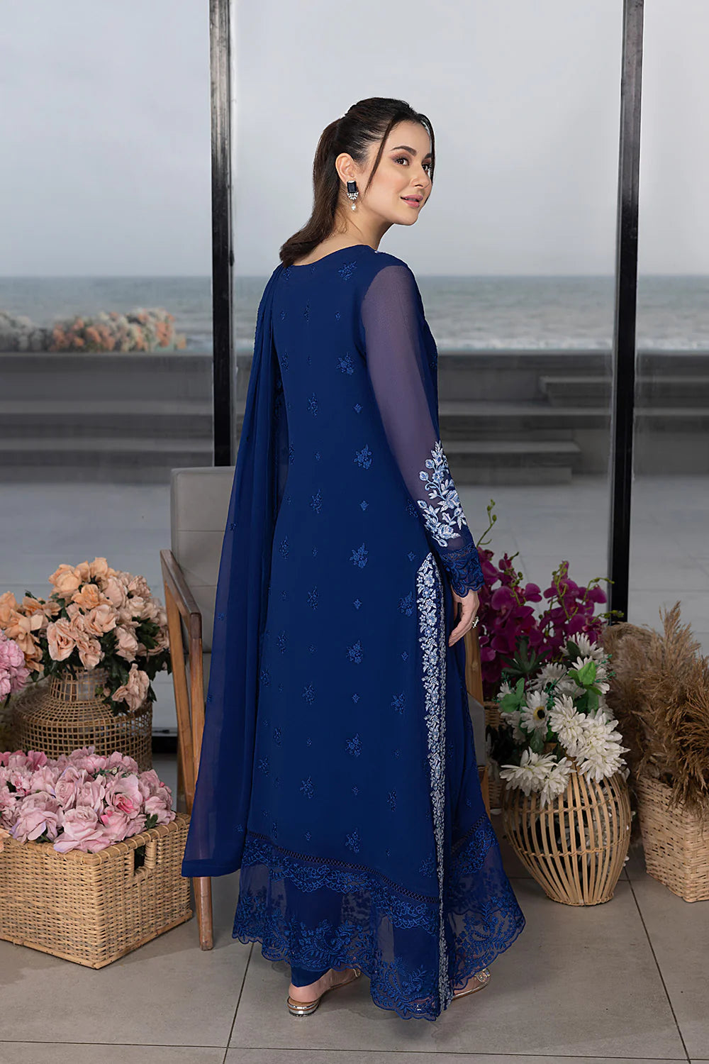 Azure Luxury Embroidered Collection