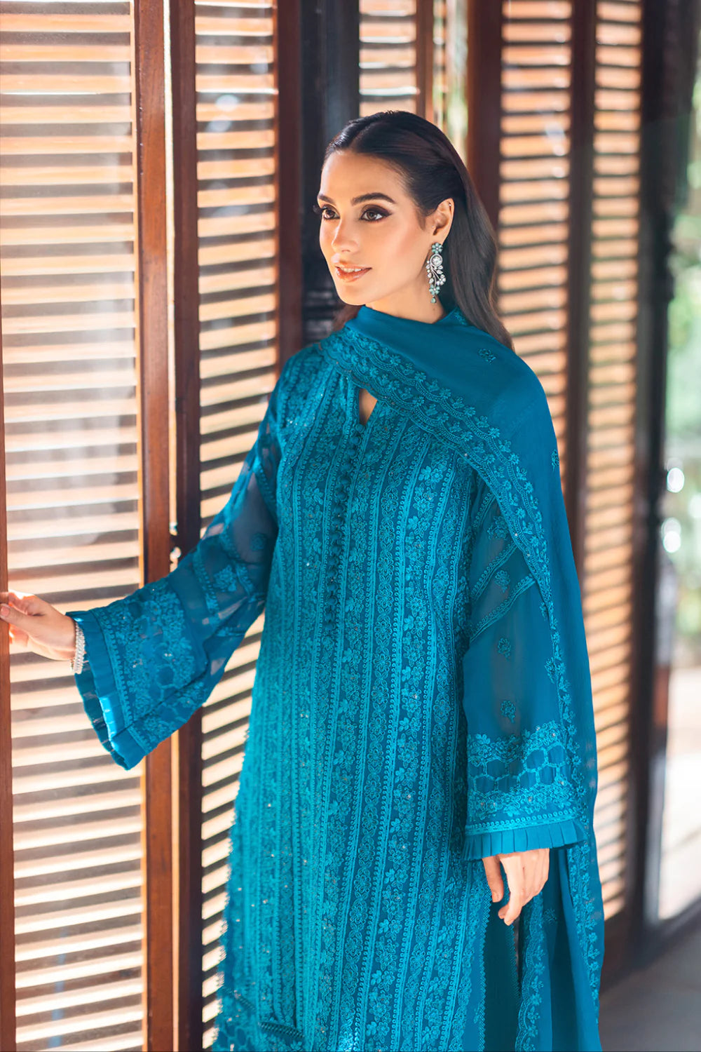 Azure Luxury Embroidered Collection