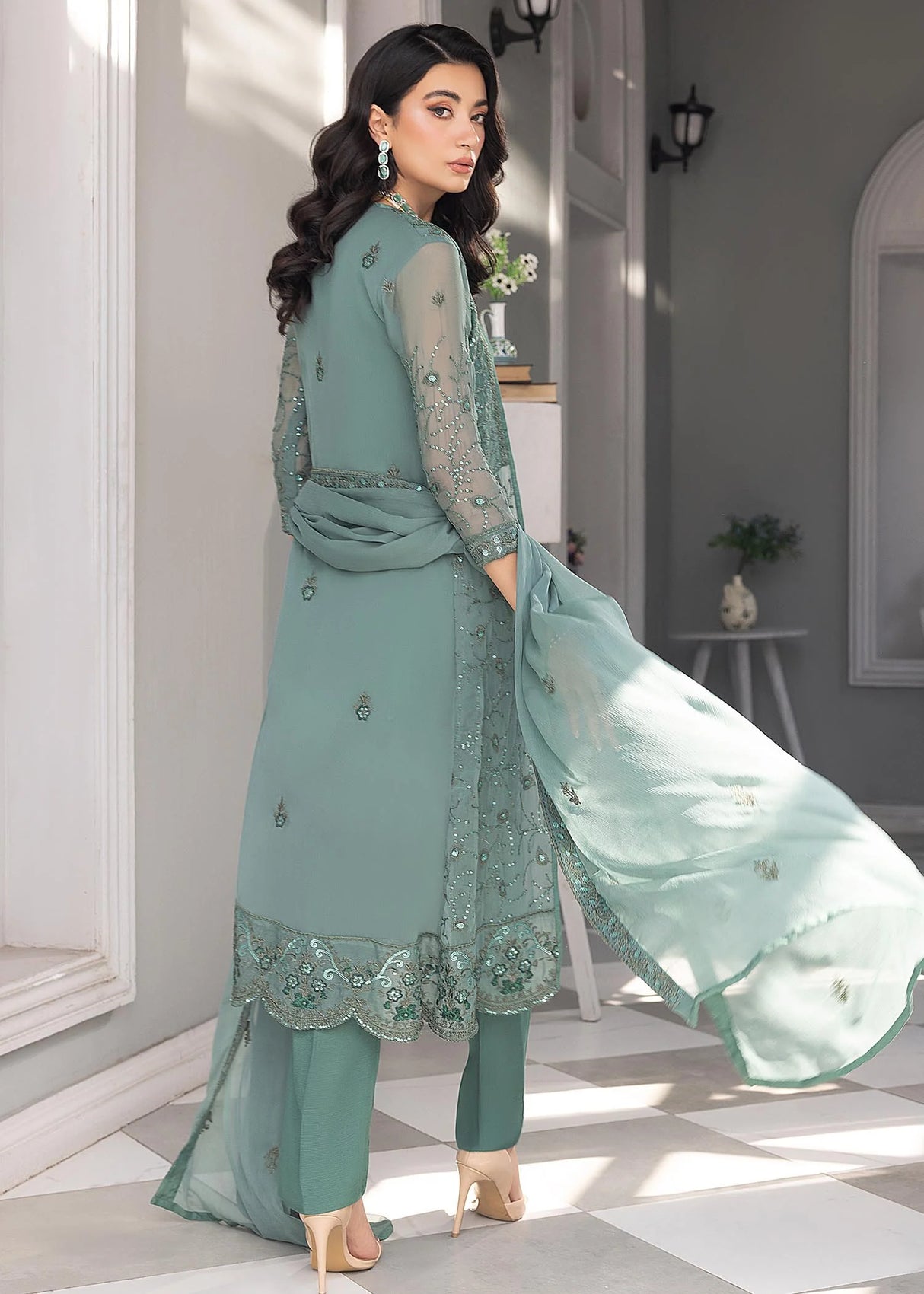 Merakish By Shahzeb Textile Luxury Embroidered Collection