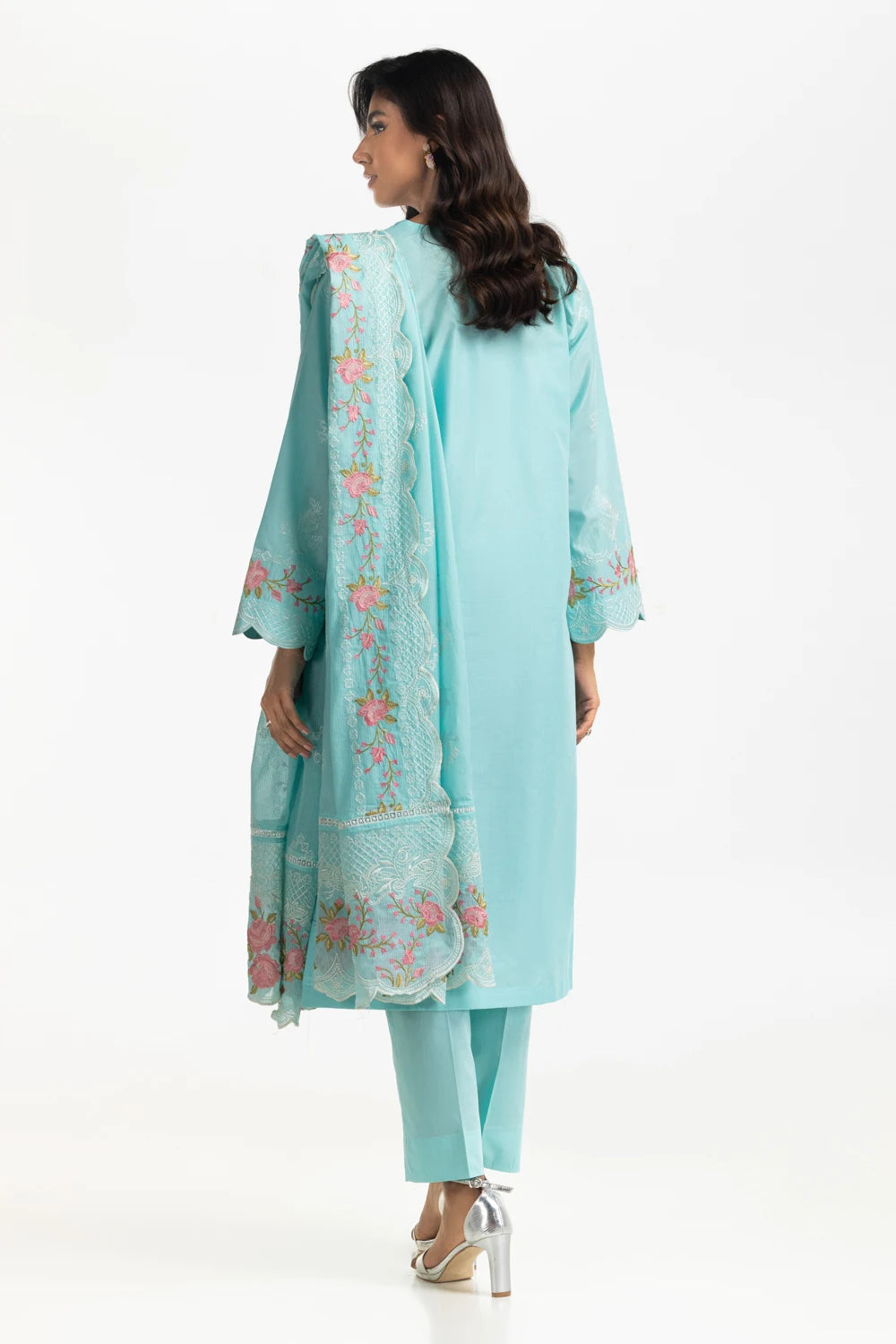 Gul Ahmed Luxury Embroidered Suit