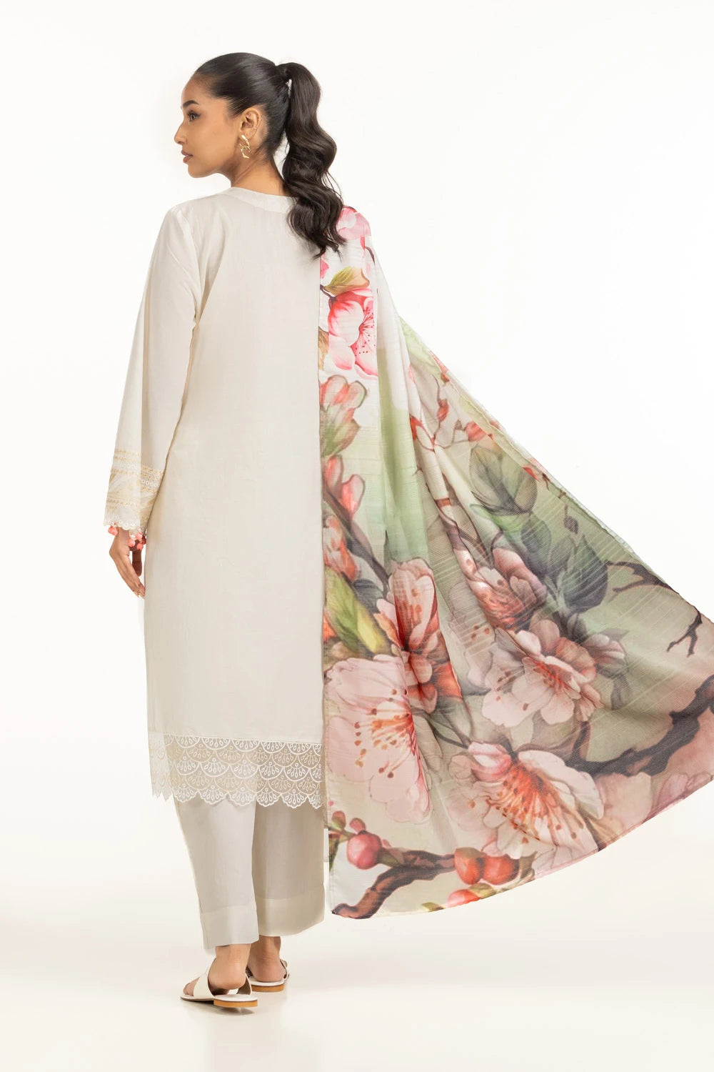 Gul Ahmed Luxury Embroidered Suit