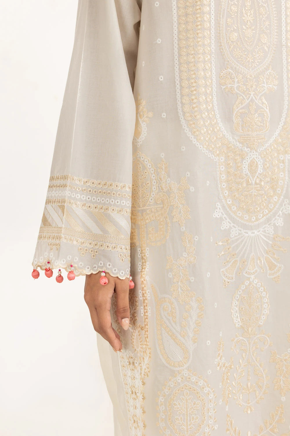 Gul Ahmed Luxury Embroidered Suit