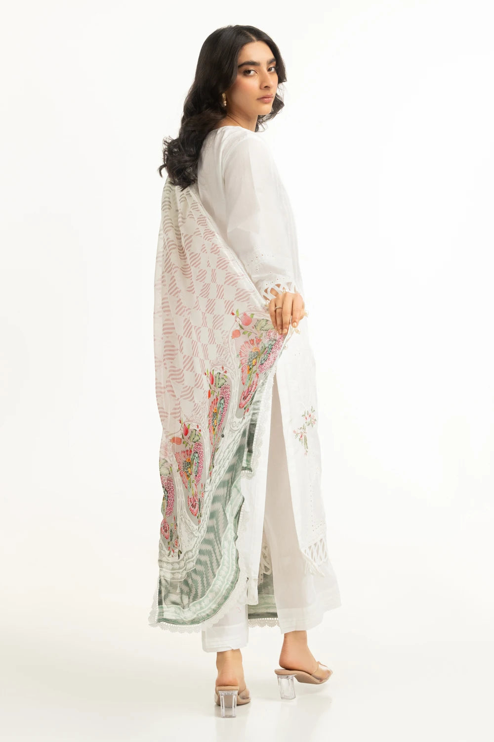 Gul Ahmed Luxury Embroidered Suit