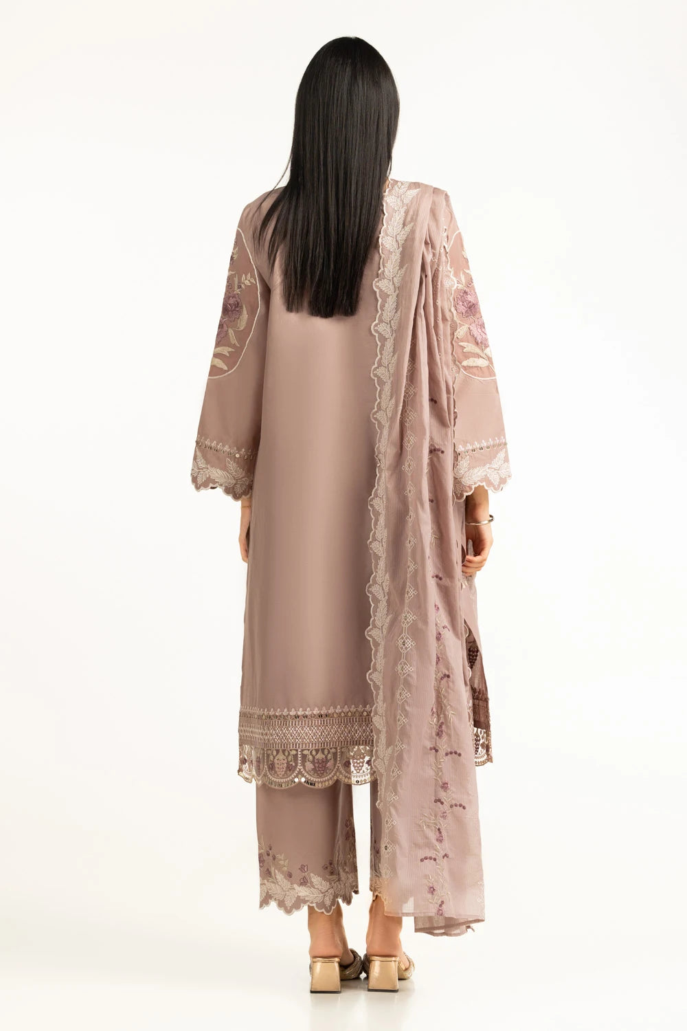 Gul Ahmed Luxury Embroidered Suit