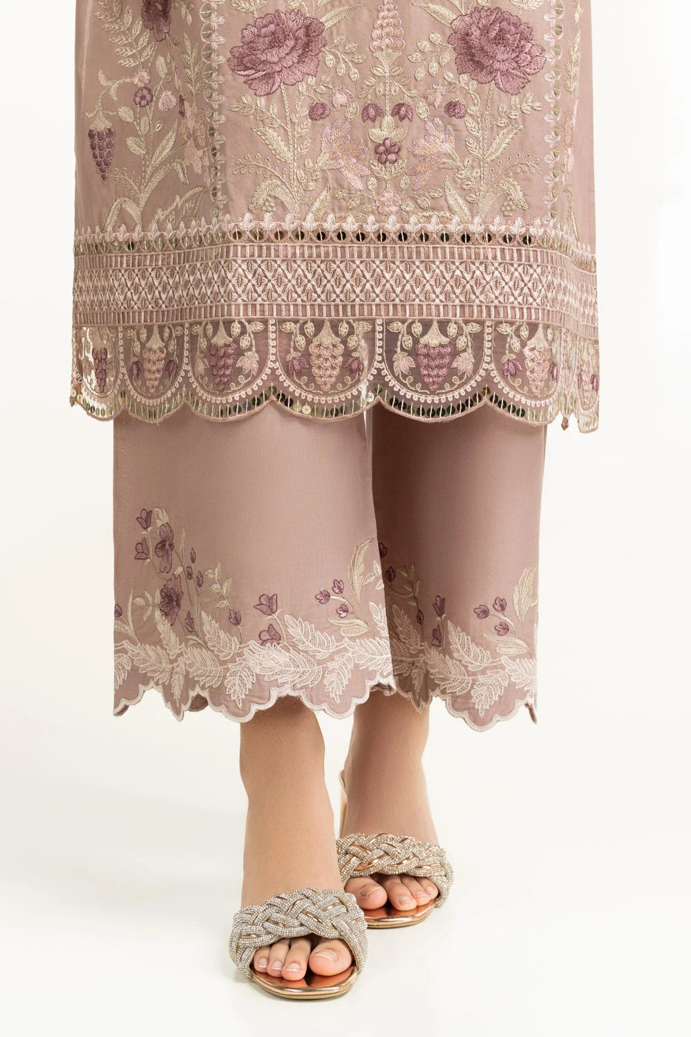 Gul Ahmed Luxury Embroidered Suit