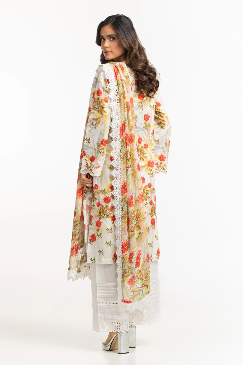 Gul Ahmed Luxury Embroidered Suit