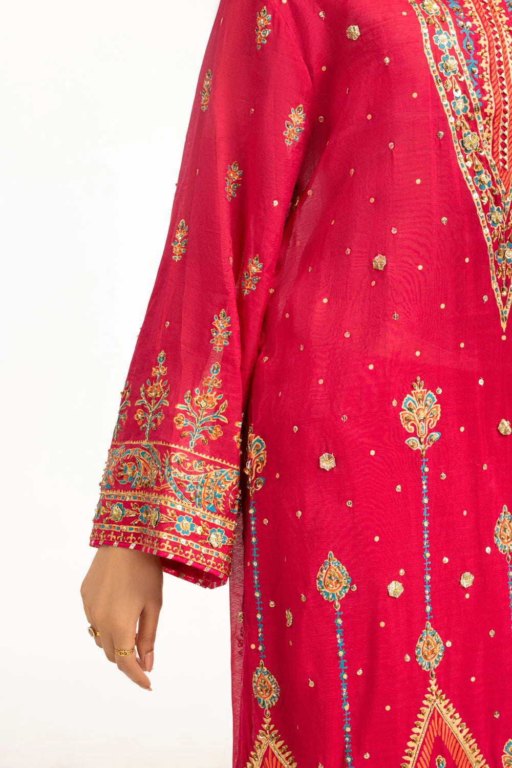 Gul Ahmed Hand Embellished Suit