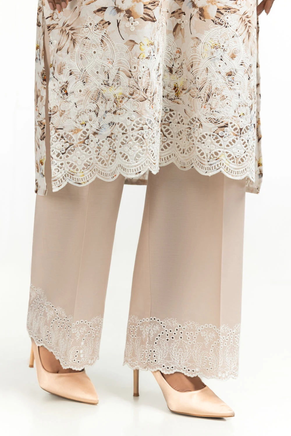 Gul Ahmed Luxury Embroidered Suit