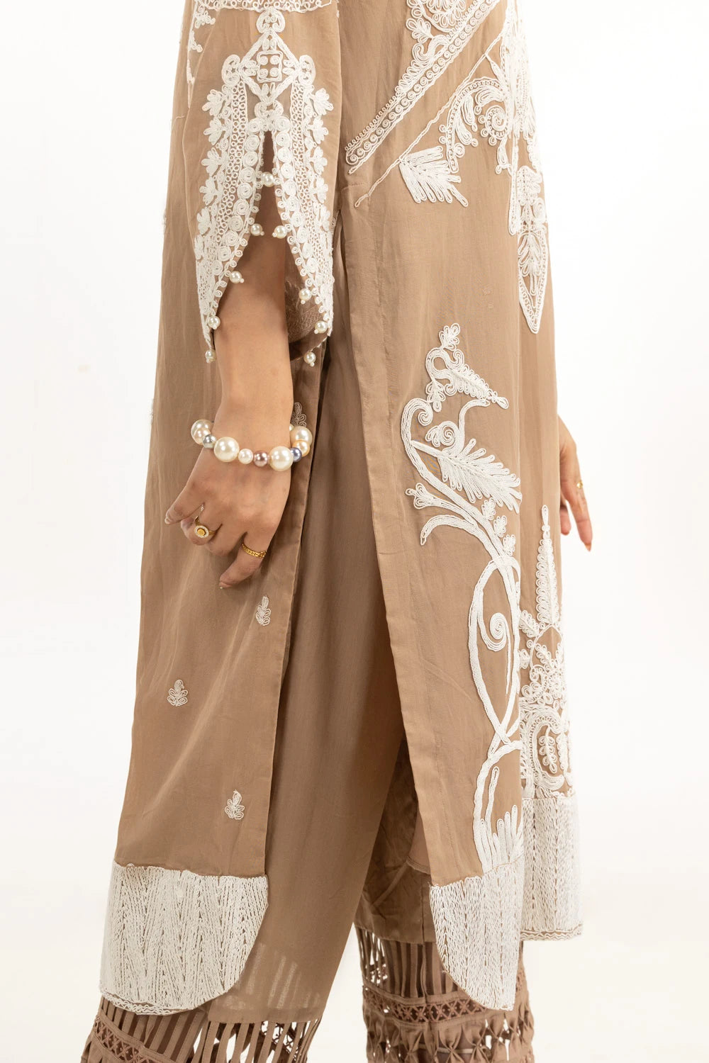 Gul Ahmed Swiss Voile Embroidered Suit