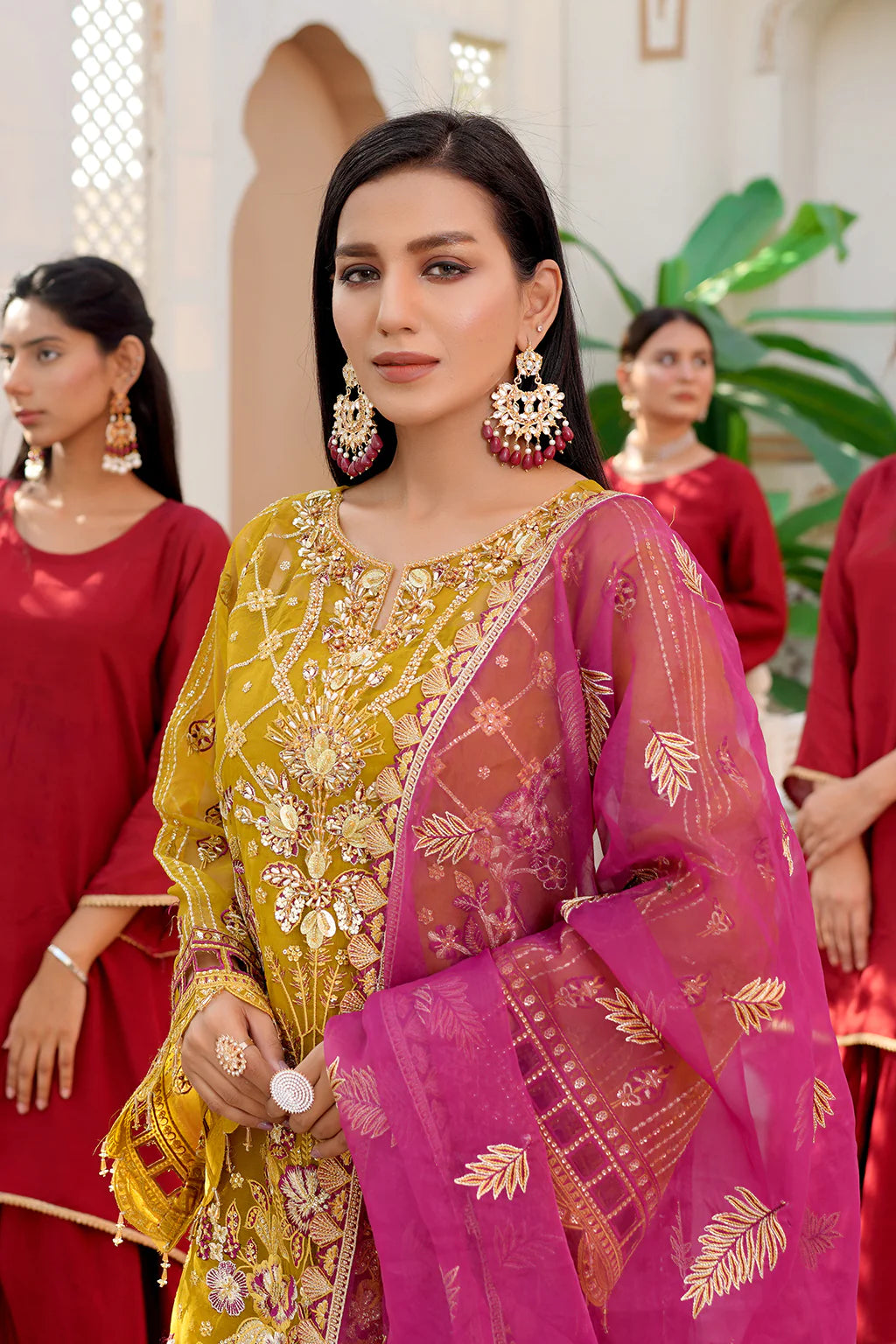 Lemilsa By Maryam's Chiffon Embroidered Collection