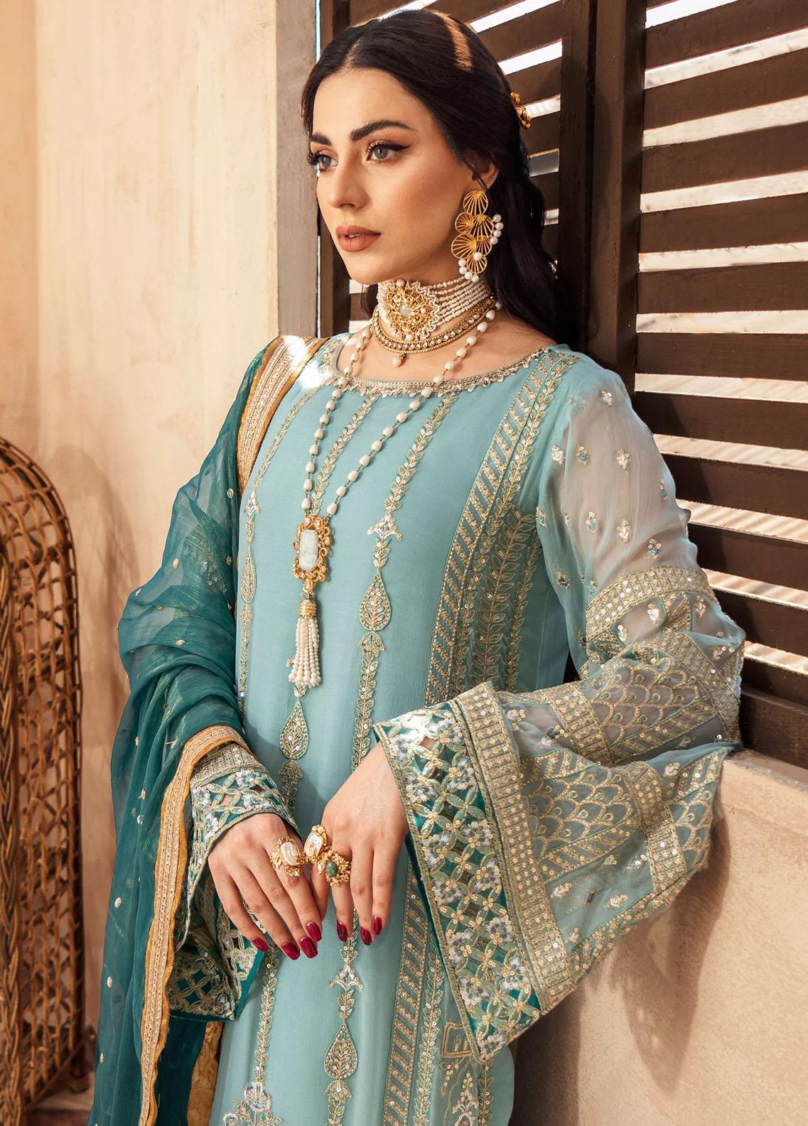 Zainab By Mashq Luxury Embroidered Collection