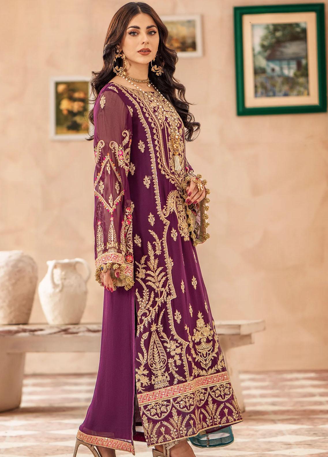 Zainab By Mashq Luxury Embroidered Collection