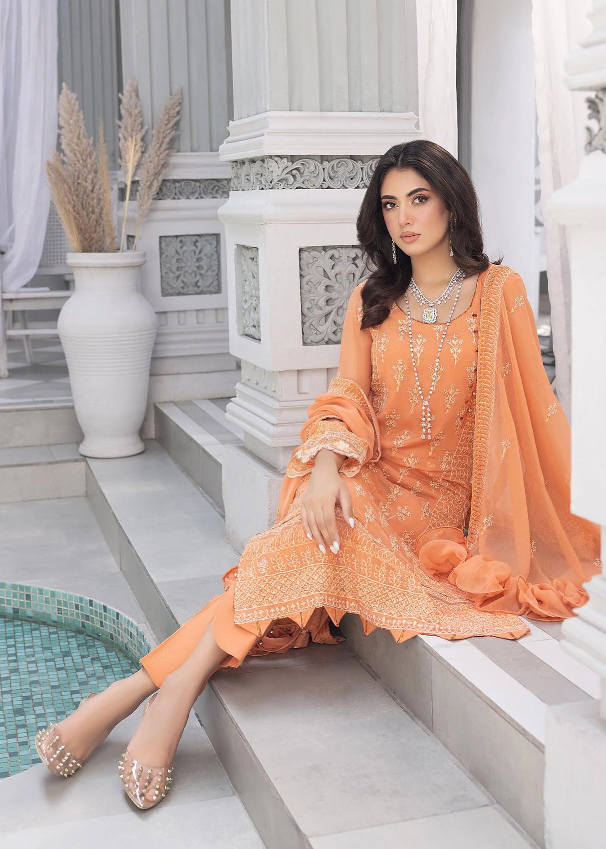 Merakish By Shahzeb Textile Luxury Embroidered Collection