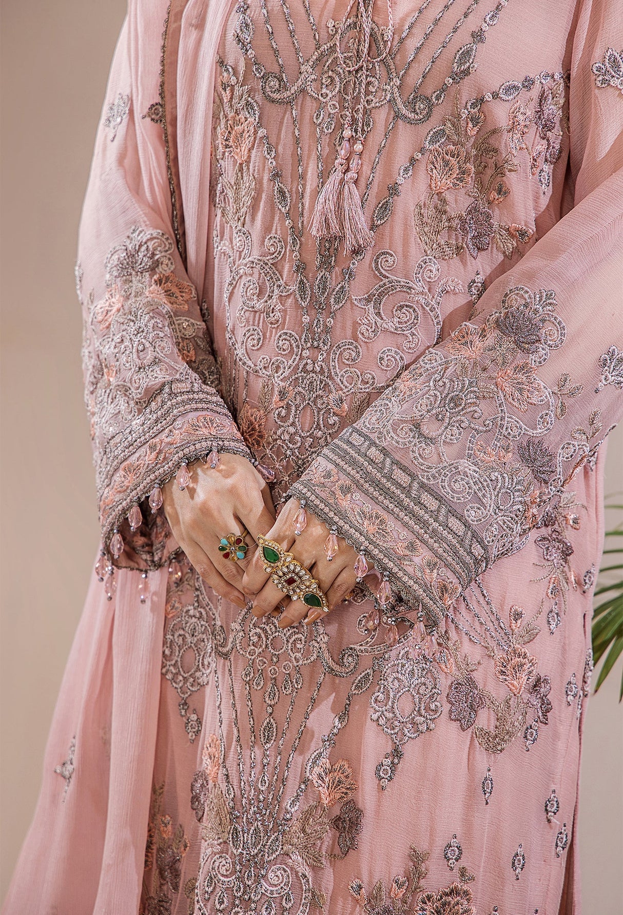 Lueur By Adans Libas Luxury Chiffon Embroidered Collection
