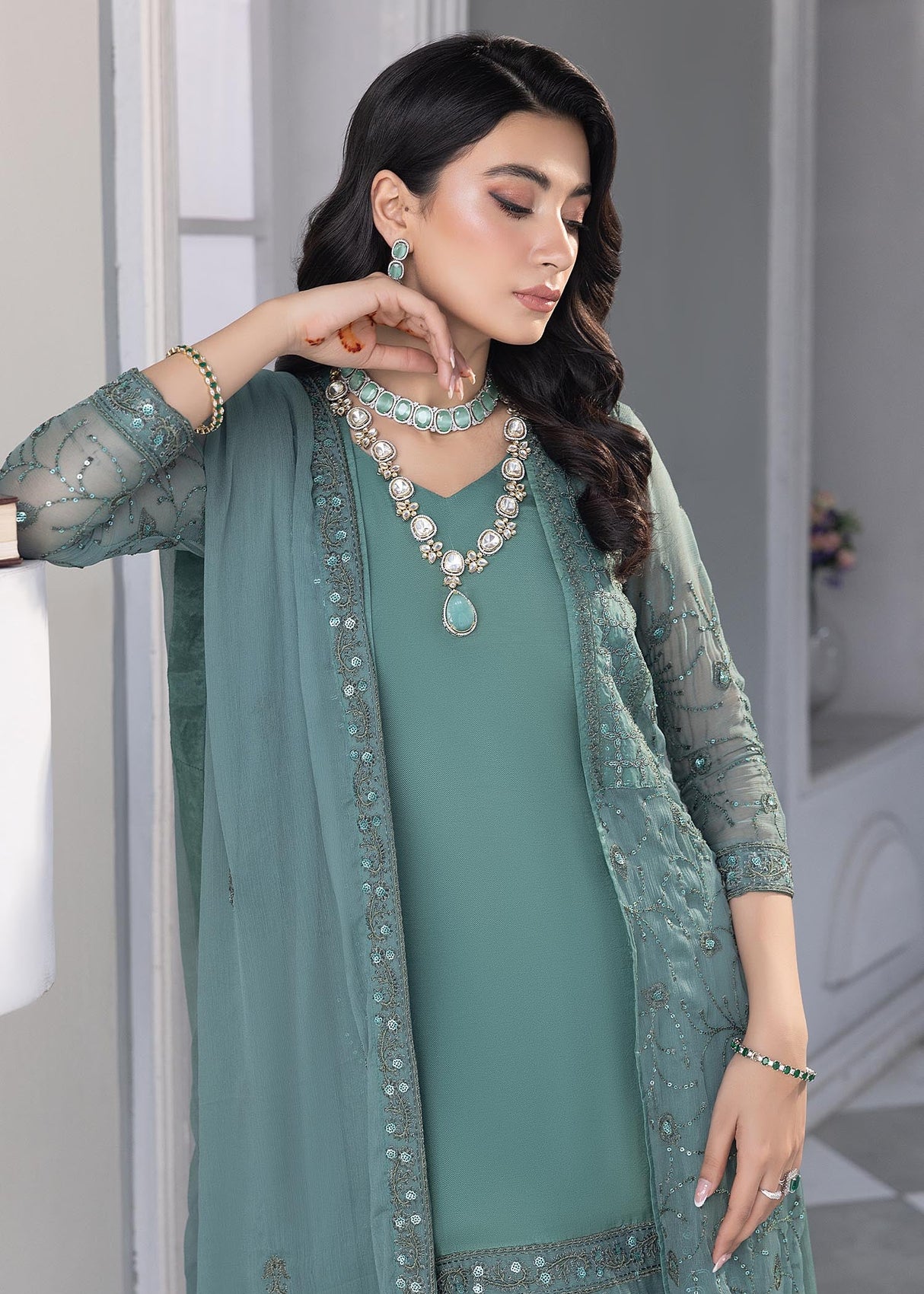 Merakish By Shahzeb Textile Luxury Embroidered Collection