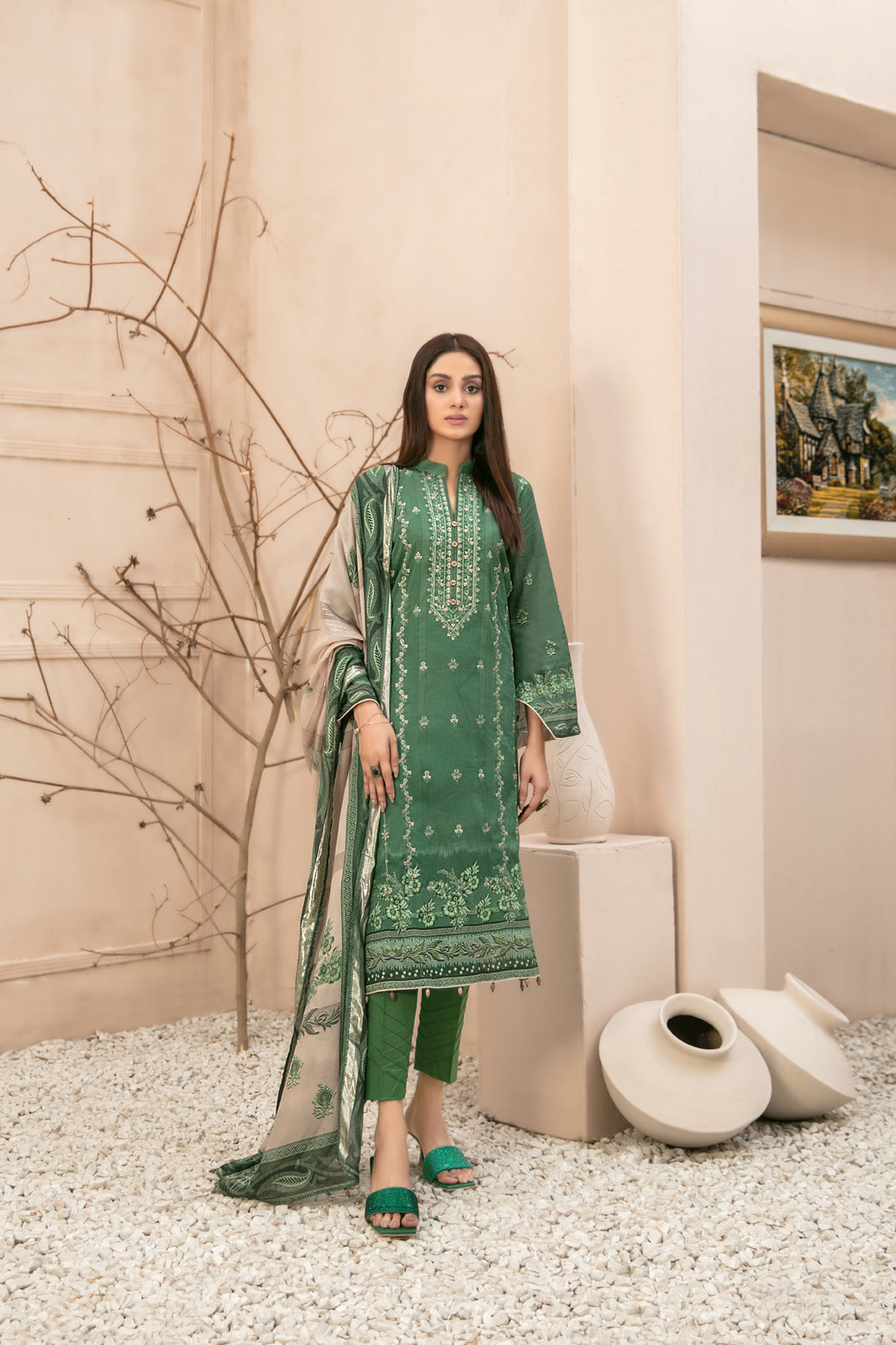 Laleh By Tawakkal Embroidered Lawn Collection