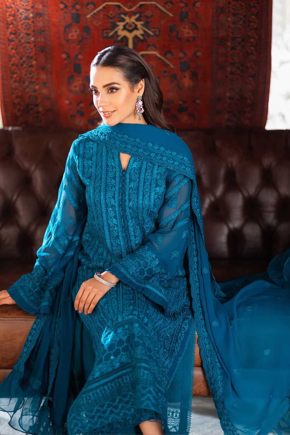 Azure Luxury Embroidered Collection