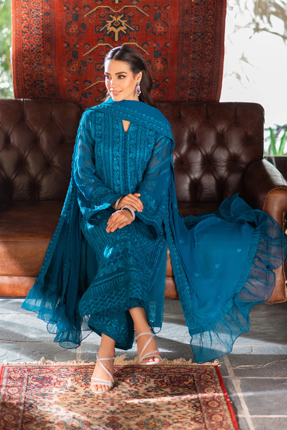 Azure Luxury Embroidered Collection