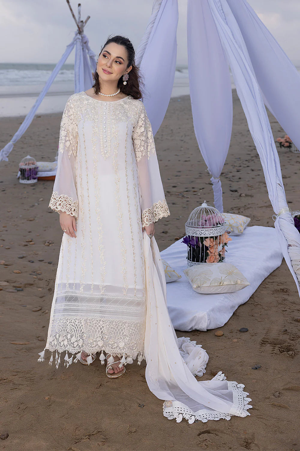 Azure Luxury Embroidered Collection