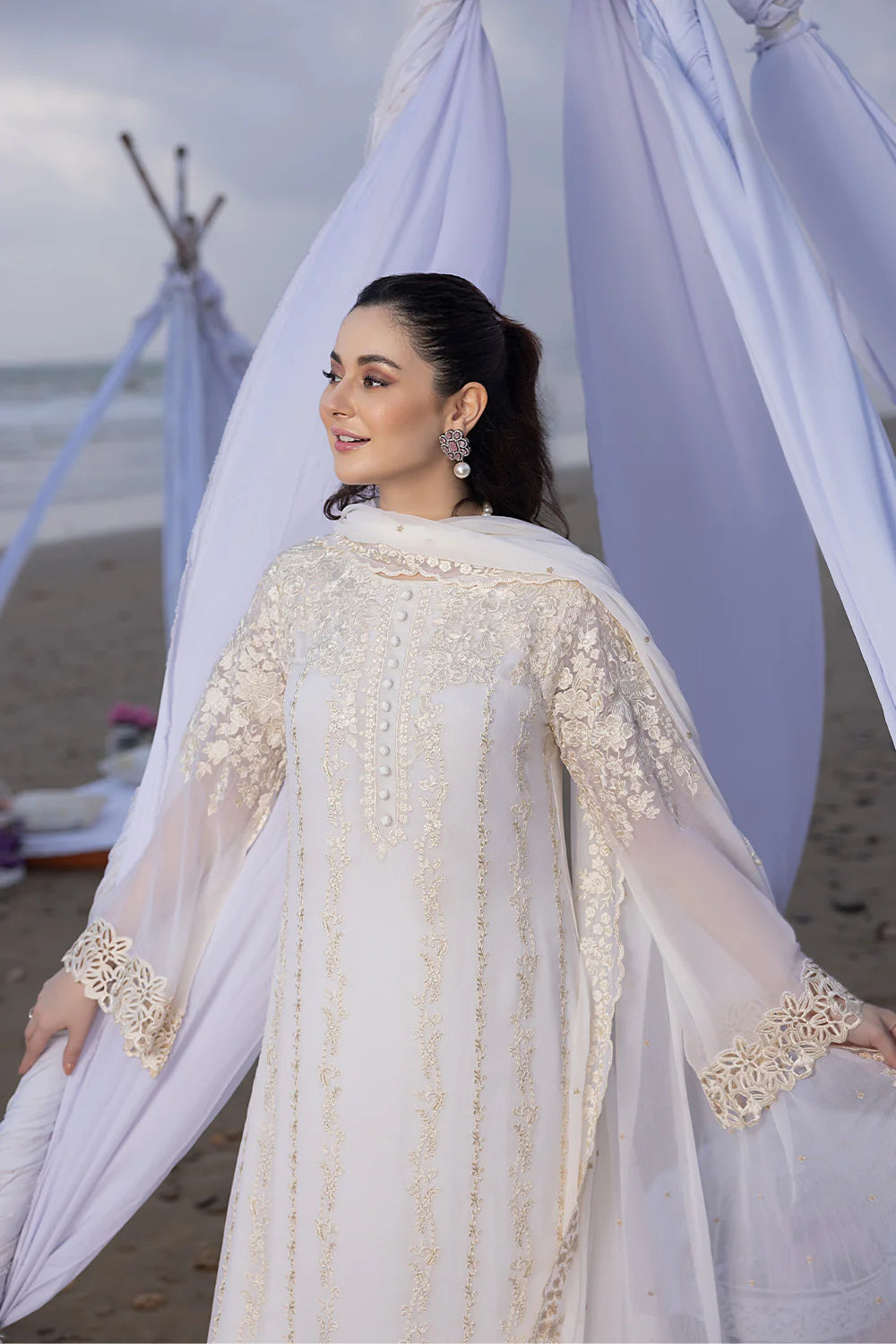 Azure Luxury Embroidered Collection