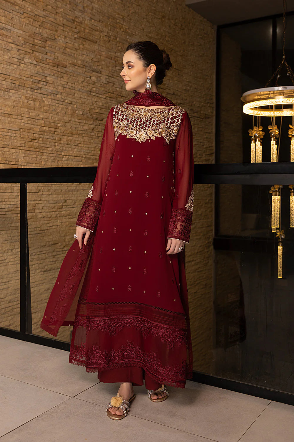 Azure Luxury Embroidered Collection