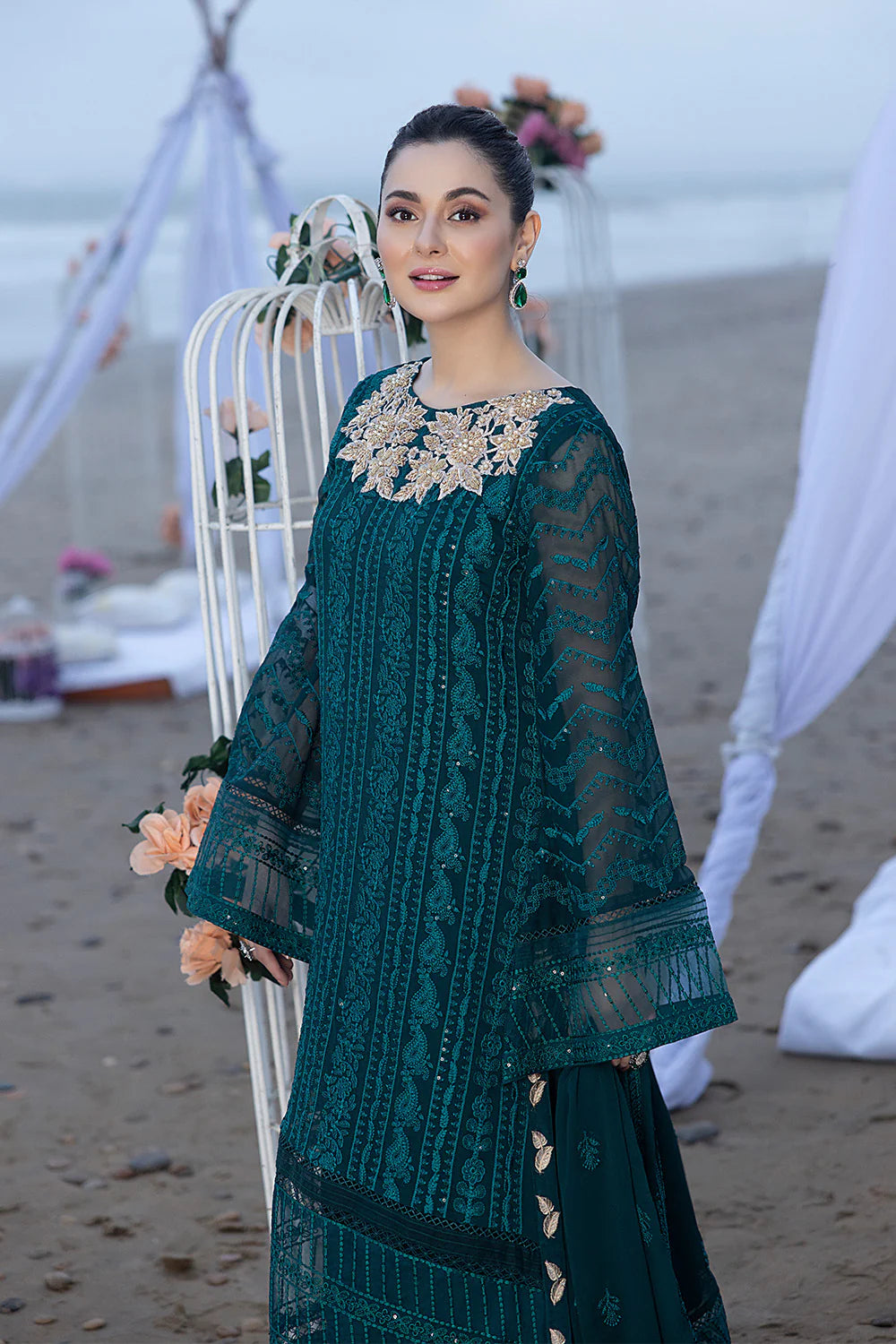 Azure Luxury Embroidered Collection