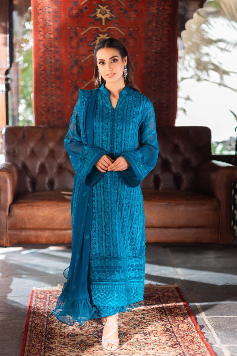 Azure Luxury Embroidered Collection