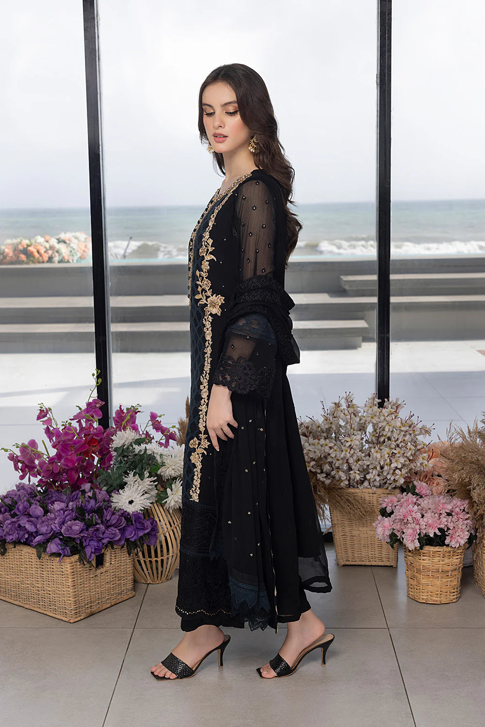 Azure Luxury Embroidered Collection