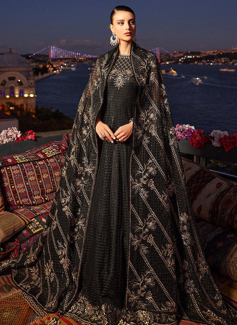 Imroz By Gisele Luxury Chiffon Embroidered Collection