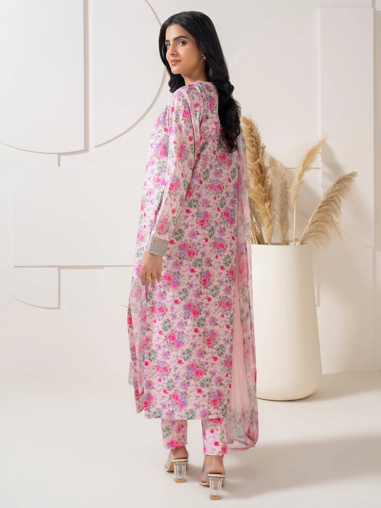LimeLight 3 Piece Lawn Suit-Embroidered