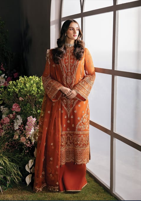 Afroze-La Fuchsia Luxury Chiffon Collection