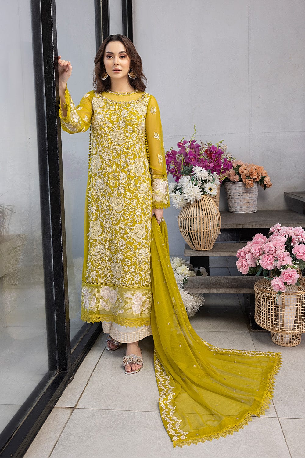 Azure Luxury Embroidered Collection