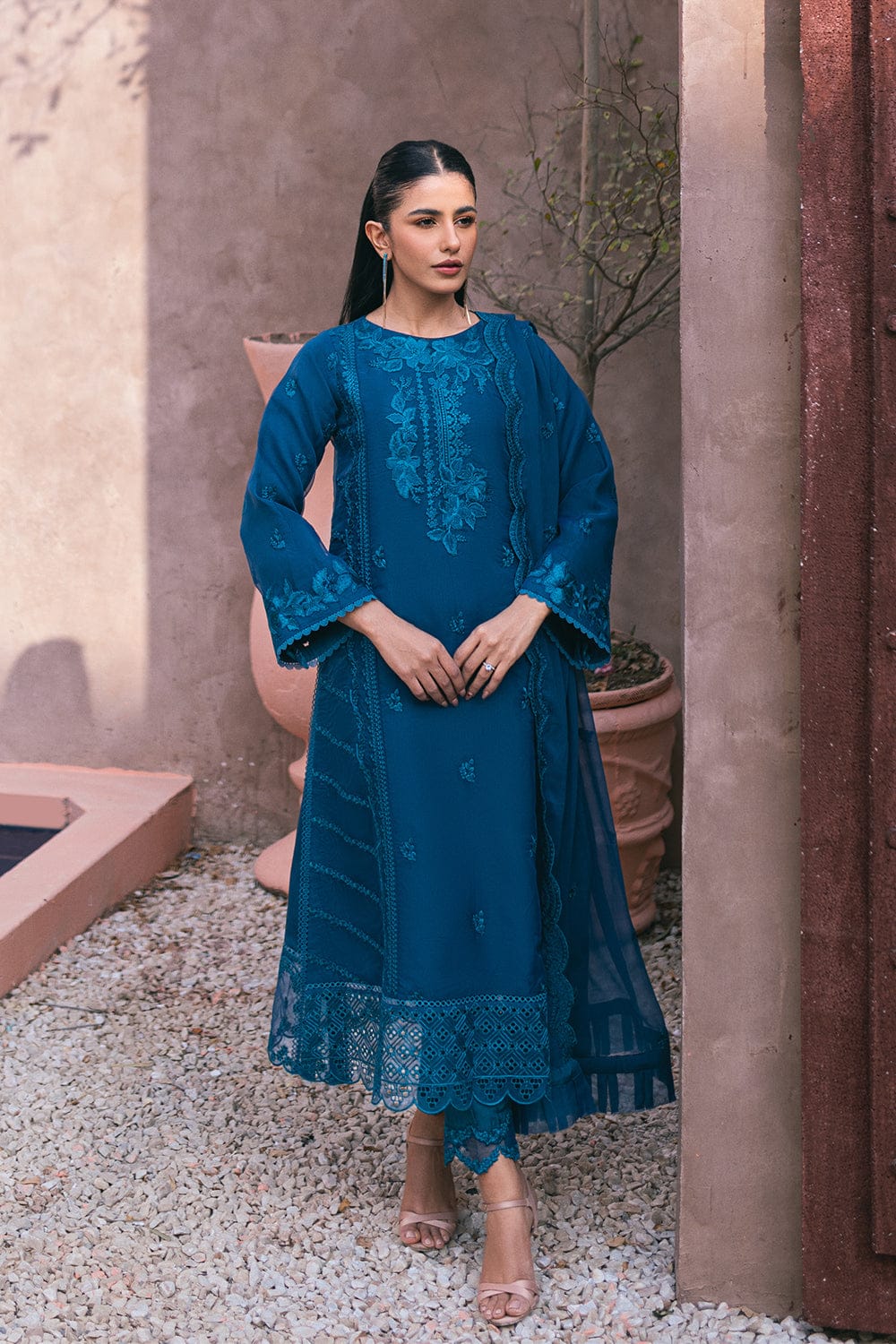 Azure Luxury Embroidered Collection