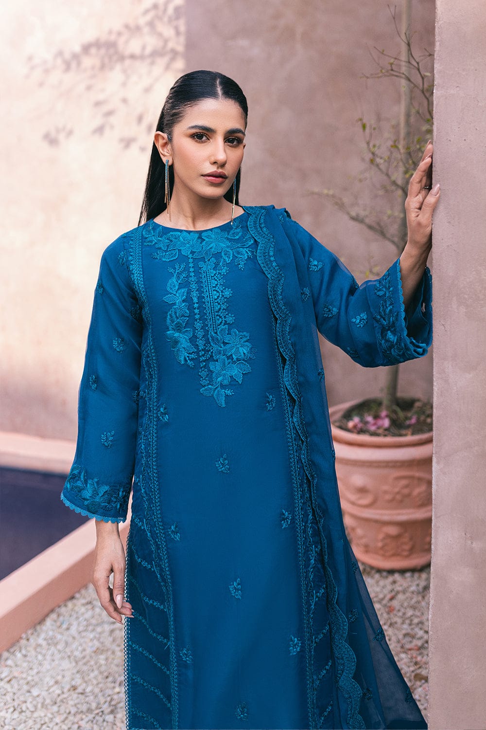 Azure Luxury Embroidered Collection